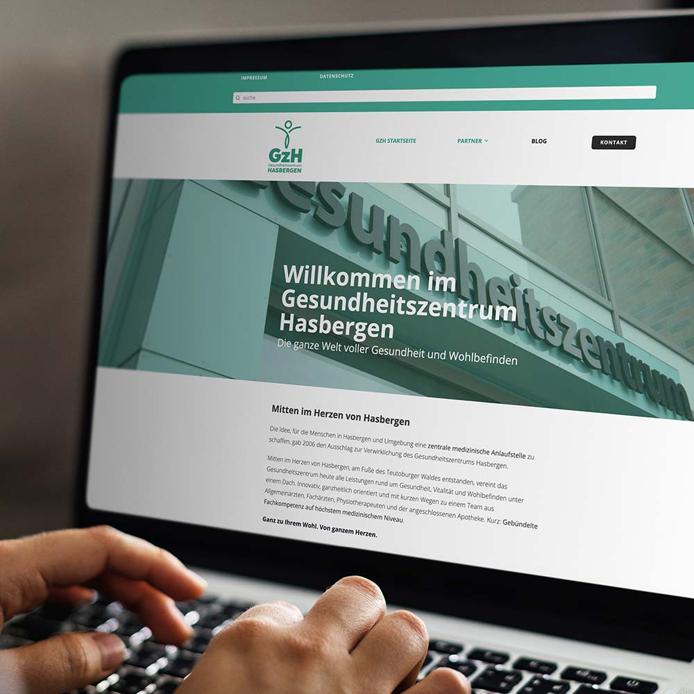Gesundheitszentrum Hasbergen - Webportal