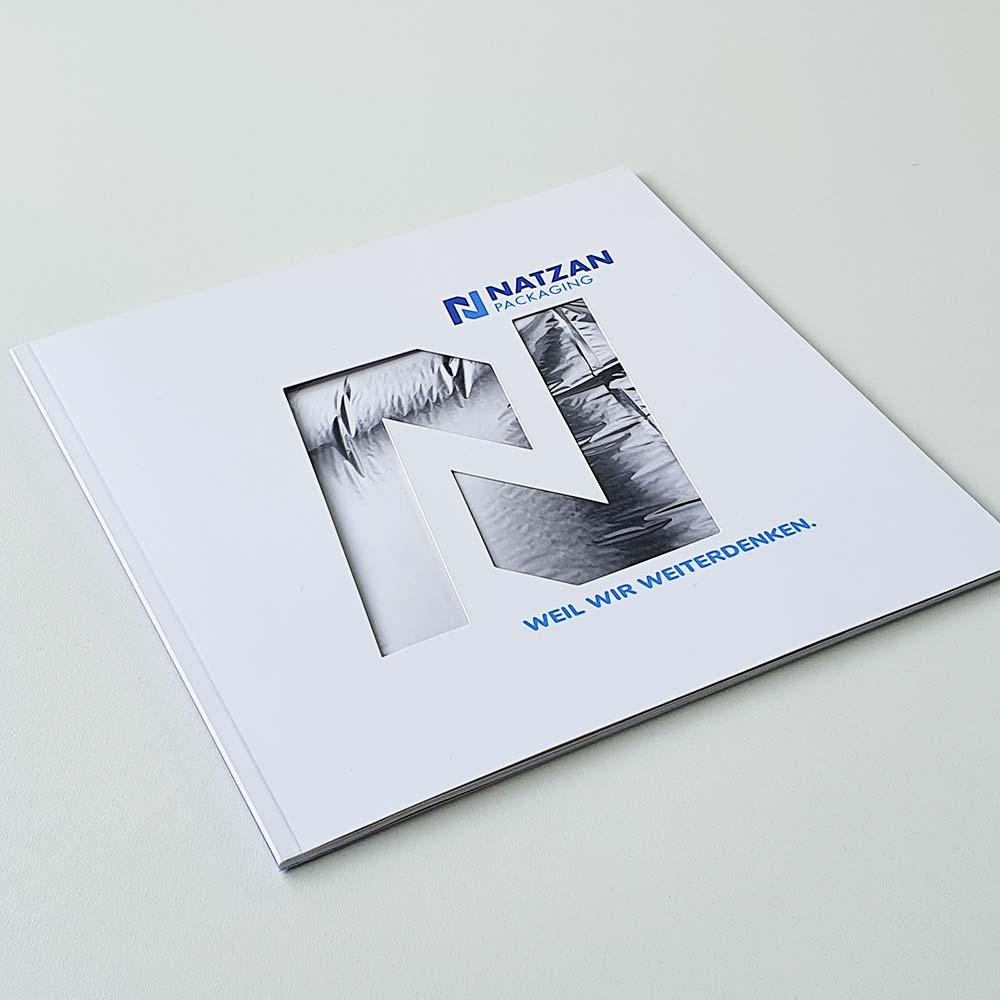Natzan Packaging - Corporate Design, Broschüre