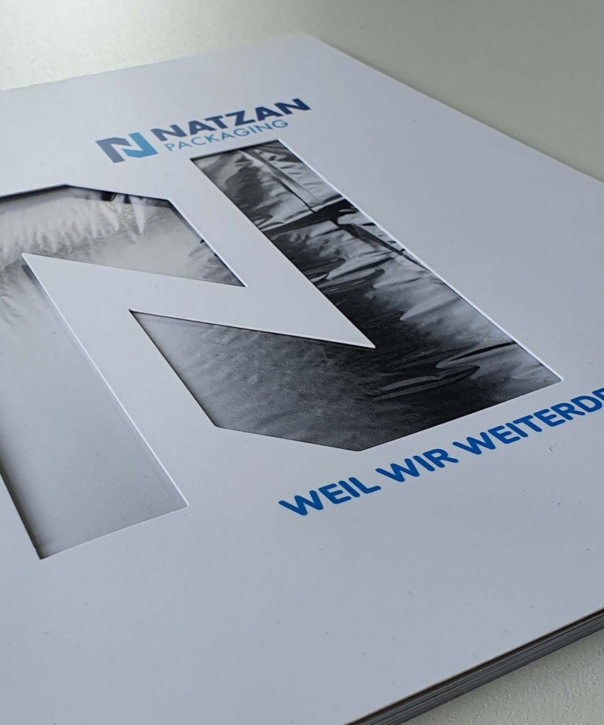 Natzan Packaging - Corporate Design, Broschüre-Bild